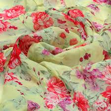 Digital Printed Organza Fabric