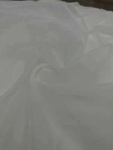 Plain White Silk Fabric