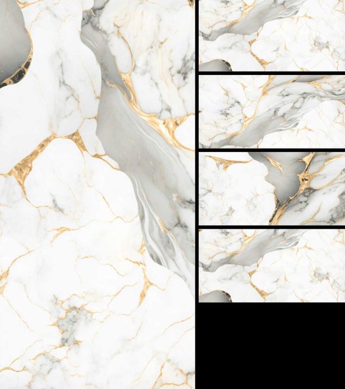 Viola Gold Glossy Vitrified Tiles