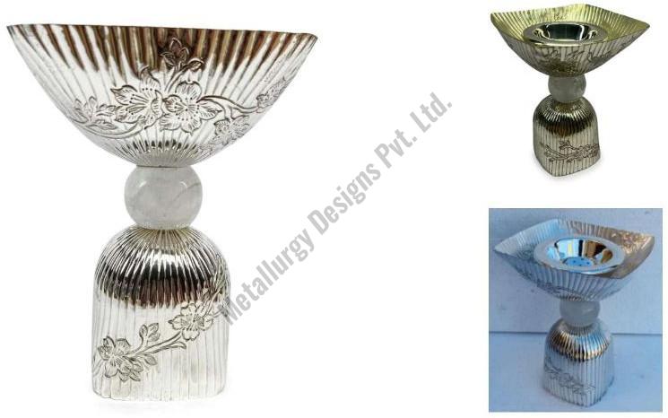 Brass & Stone 6.5x8inch Mubkhar
