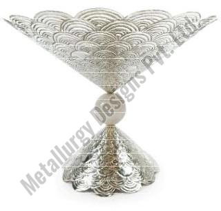 Seamless Pattern Decorative Bowl with Stand