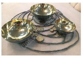 Shiny Cluster Stylish Serving Bowl  Set