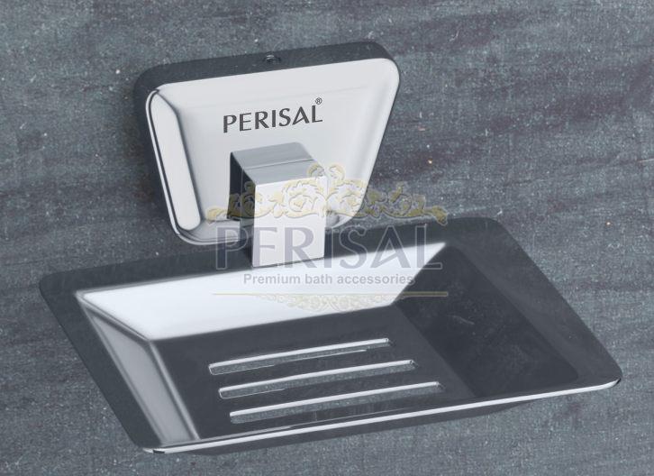 Groovy CP Single Soap Dish