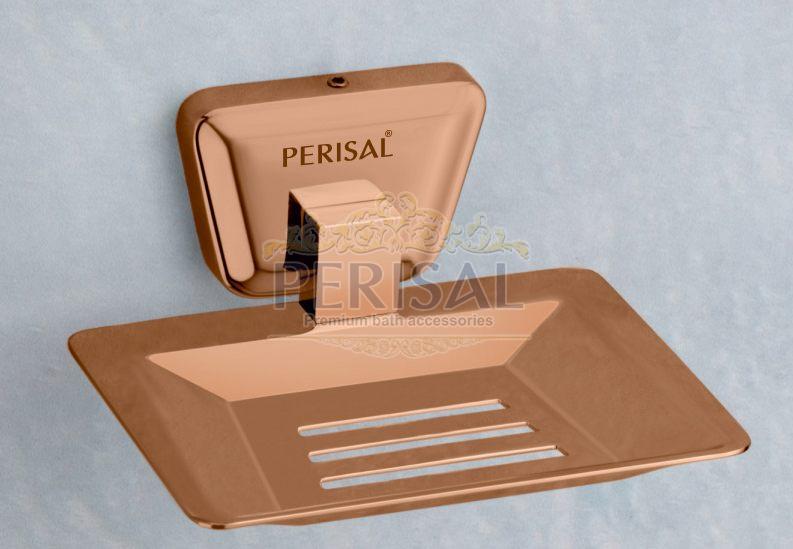 Groovy Rose Gold Single Soap Dish