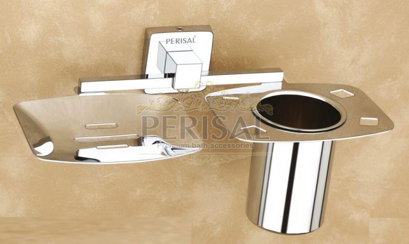 Mostera CP Soap Dish & Tumbler Holder