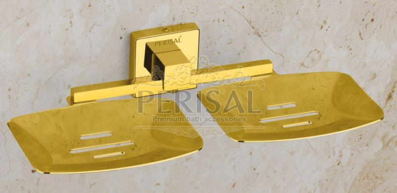 Mostera Gold Double Soap Dish