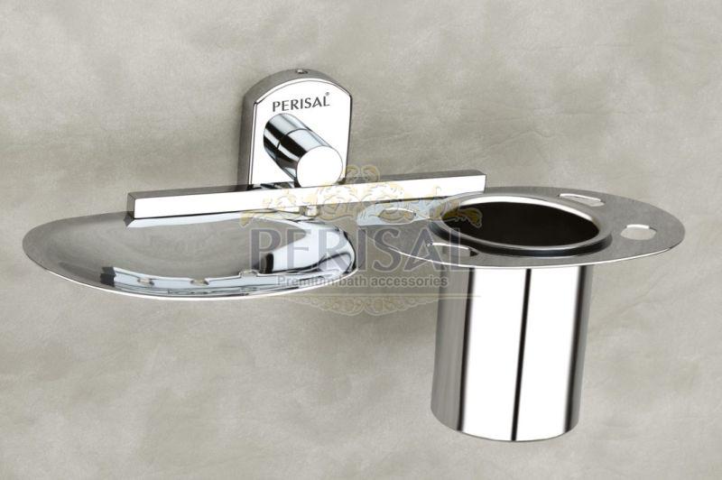 Retro Soap Dish & Tumbler Holder