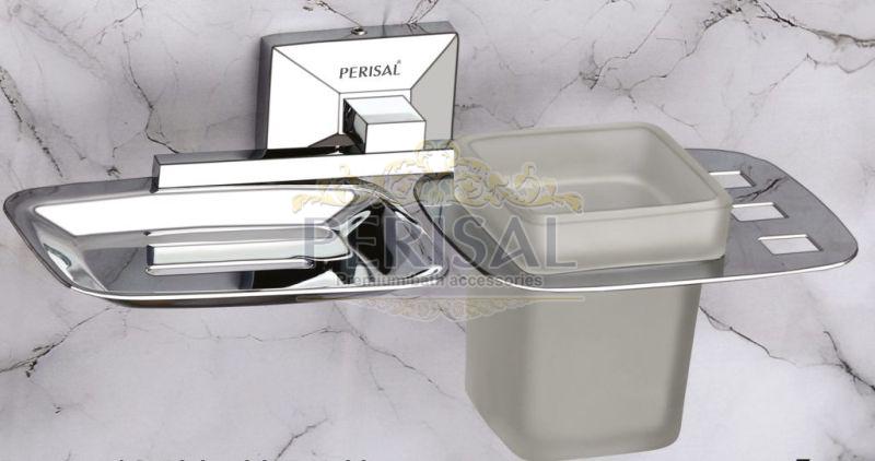 Roden CP Soap Dish & Tumbler Holder