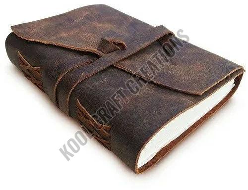 Vintage Leather Journal Diary