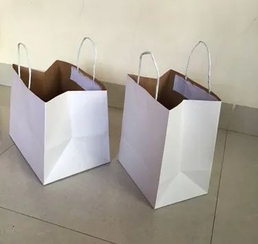 White Kraft Paper Bag