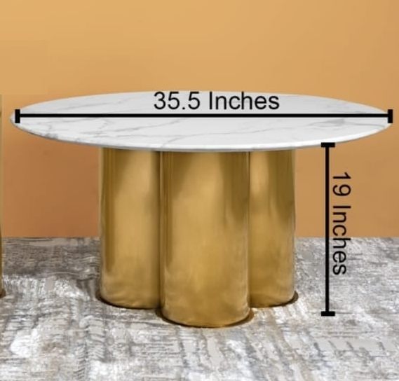 Round Marble Centre Table