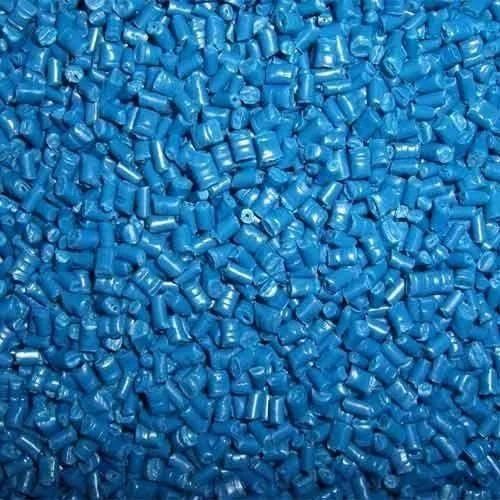 Reprocessed Blue Nylon Granules