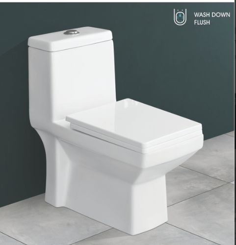 710mmx375mmX740mm One Piece Closet Toilet