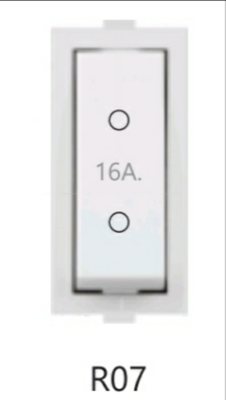 Hosper 16A 2 Way Load Safe Modular Switch