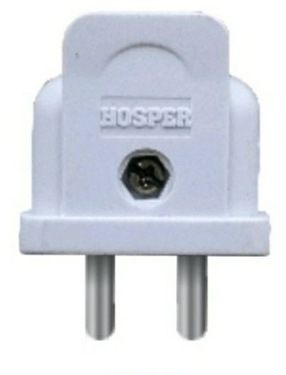 Hosper Dix Coloured 2 Pin Plug Top