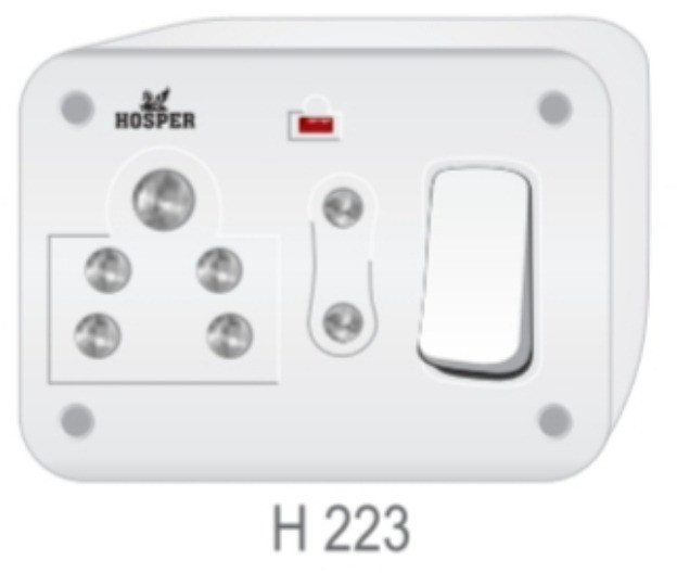 Hosper H233 Switch Socket Combined Box