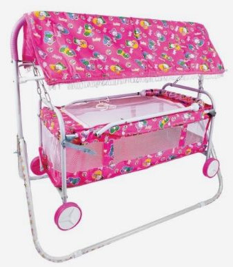 Swing N Fly B-S4 Pink Baby Cradle