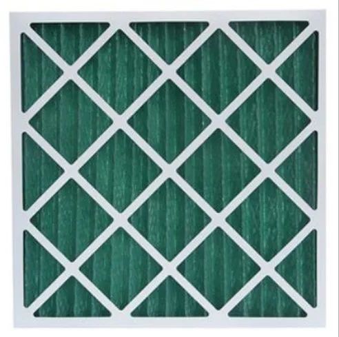 Green Pleat Merv 13 Filter