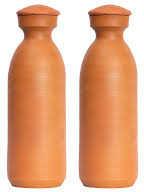 Terracotta Clay Bottle