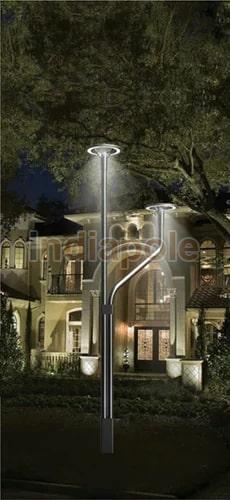 Dual Arm Decorative Pole