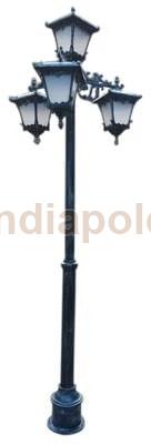 Four Arm Decorative Pole