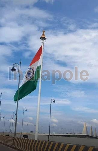 Galvanized Flag Mast Pole