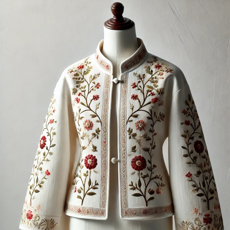 Ladies Embroidered Jacket