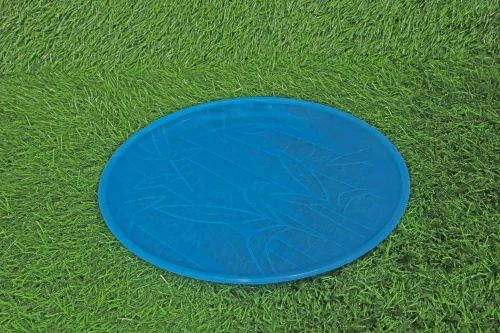 Sky Blue Plastic Plate