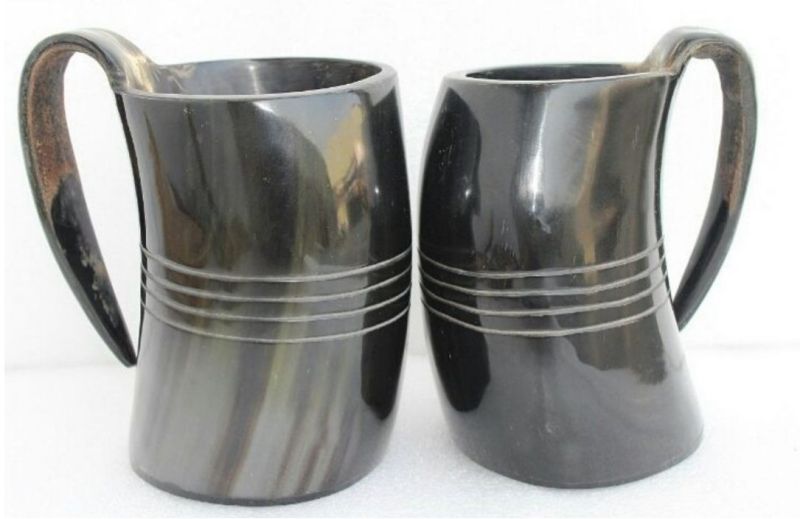 Plain Horn Mugs