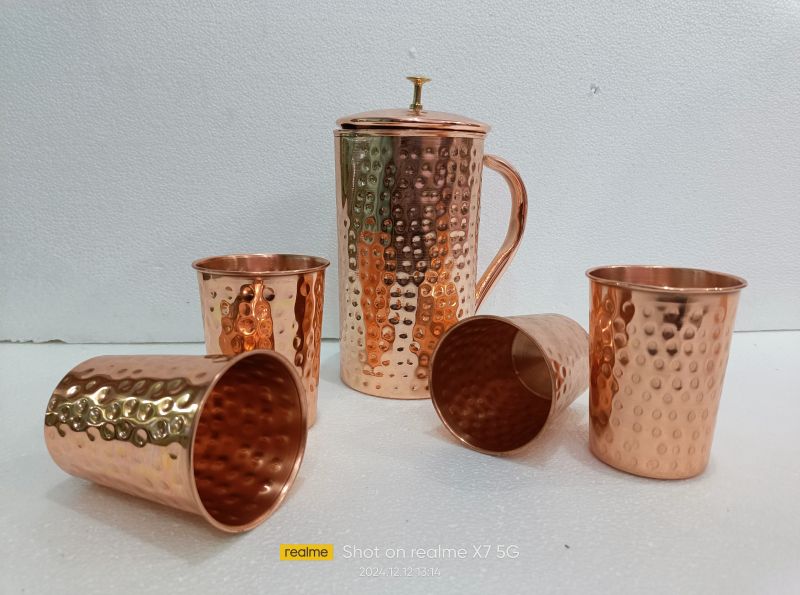 Copper Jug Set