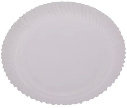 White Paper Plates