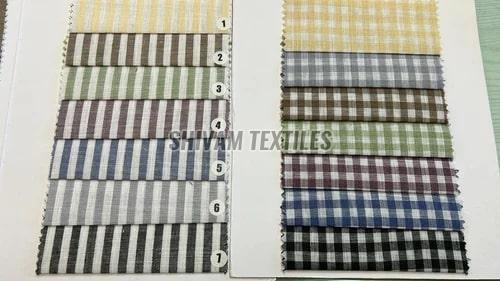 Linen Club Shirting Fabric