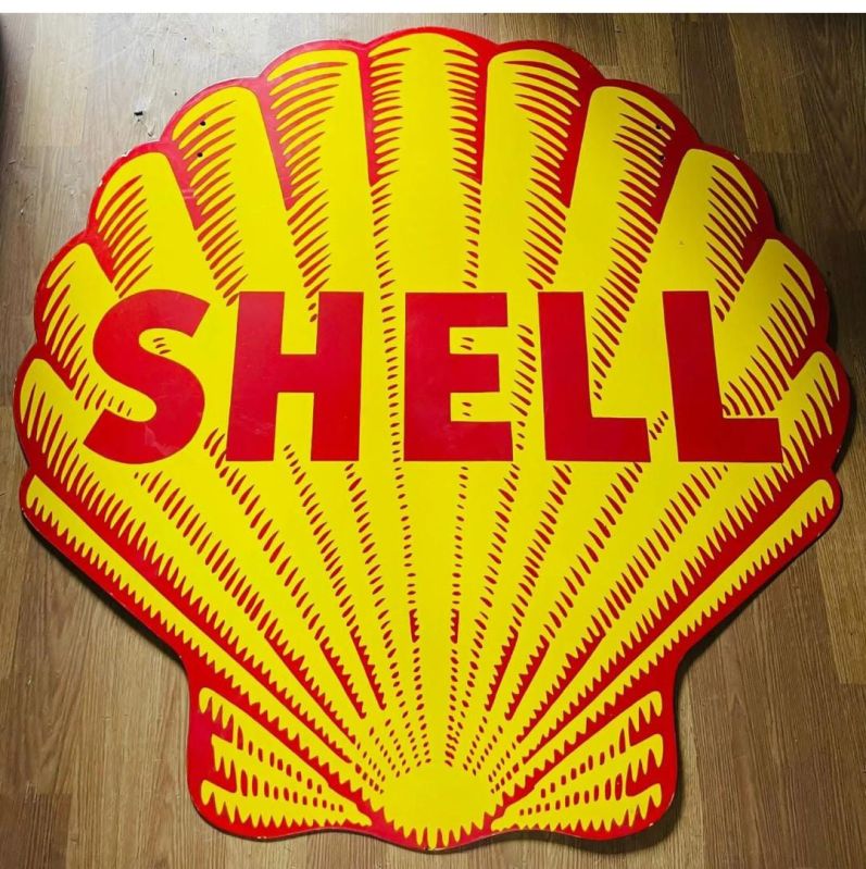 Shell Enamel Sign Board