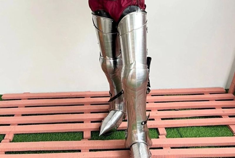 Steel Medieval Armour Leg Guard