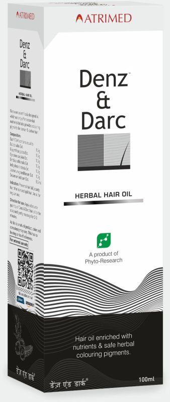 Atrimed Denz and Darc Herbal Hair Oil