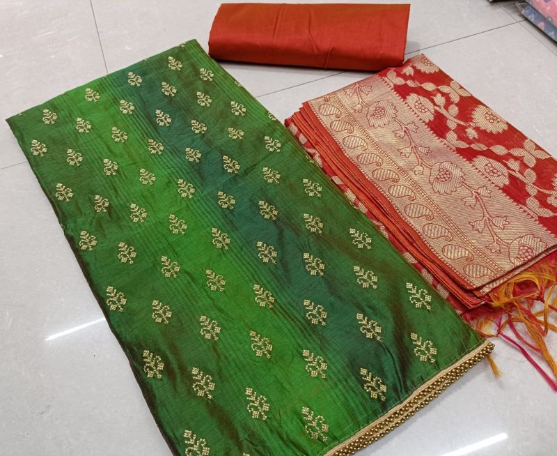 Banarasi Silk Dress Material