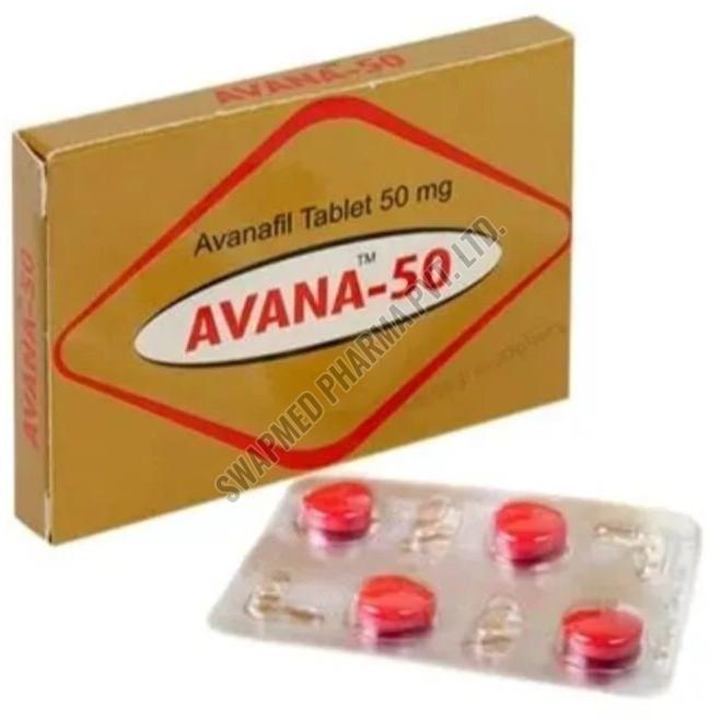 50mg Avana Tablets