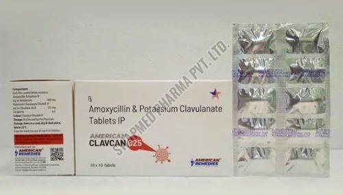 625mg American Clavcan Tablets