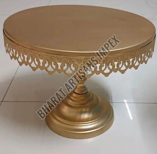 10Inch Golden Cake Stand