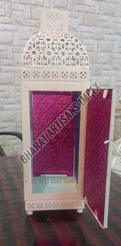 Iron White Decorative Lantern