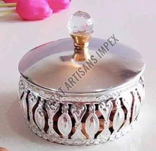 Silver Plated Dryfruit Jar