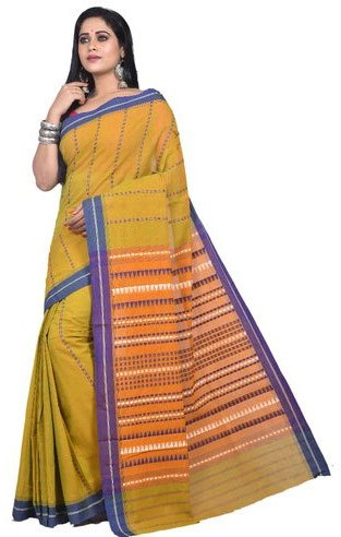 Printed Handloom Cotton Saree