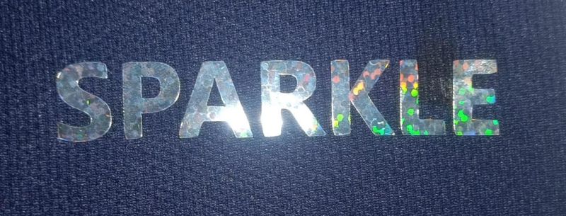 Glitter Reflective Heat Transfer Vinyl