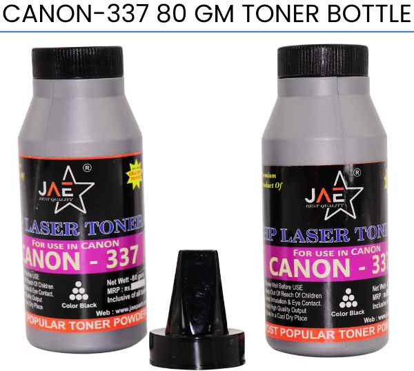 80gm Canon-337 Black Extra Dark Toner Powder