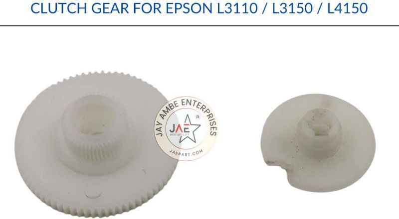 Epson Inkjet Printer White Clutch Gear