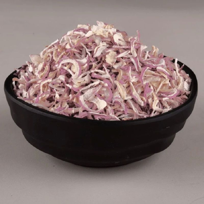 Dehydrated Pink Onion Flakes