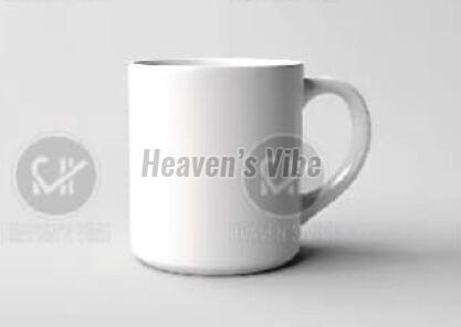 177 ml White Ceramic Coffee Mug