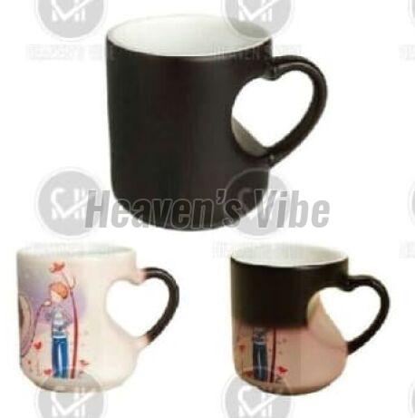 Heart Cut Magic Mug