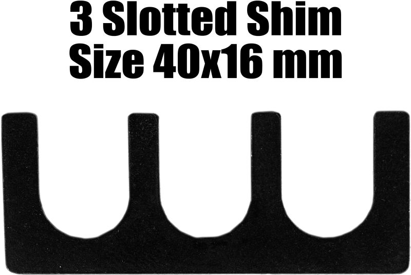 3 Slotted Stamping Shim