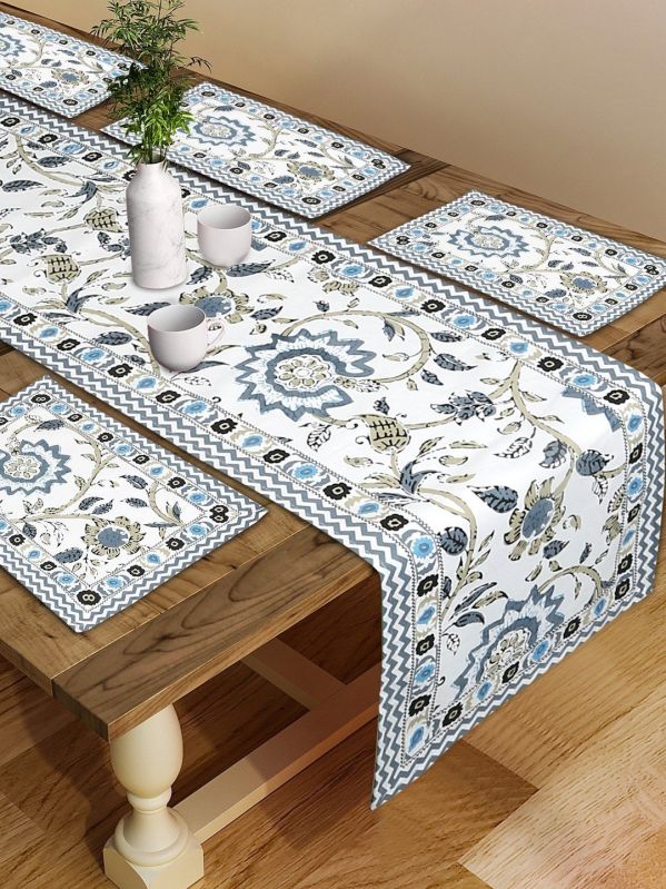 Printed Cotton Table Runner